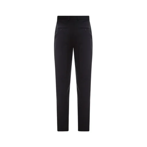 Straight-Leg Tailored Trousers
