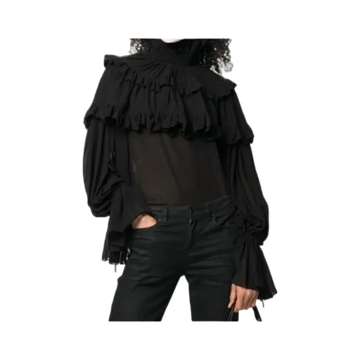 Tiered Ruffle Blouse