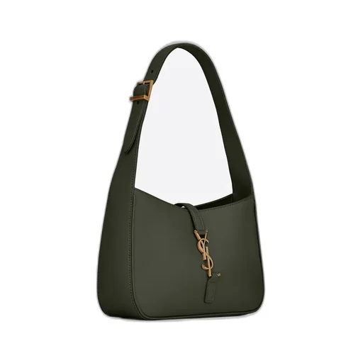 Logo Plaque Zip-Up Shoulder Bag
