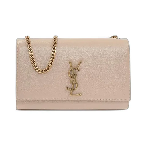 Logo Leather Shoulder Bag