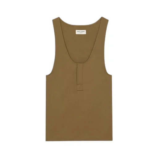 Straight Hem Sleeveless Top