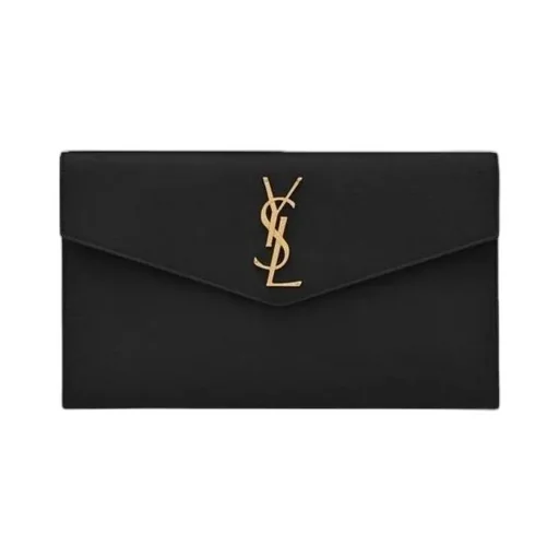 Uptown Logo Plaque Clutch Bag