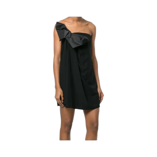 Strapless Bow Mini Dress