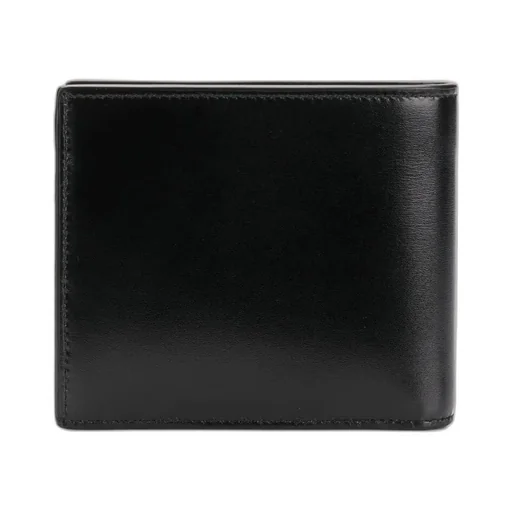 Monogram Logo Plaque Bi-Fold Wallet