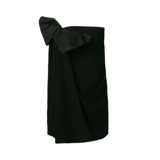 Strapless Bow Mini Dress