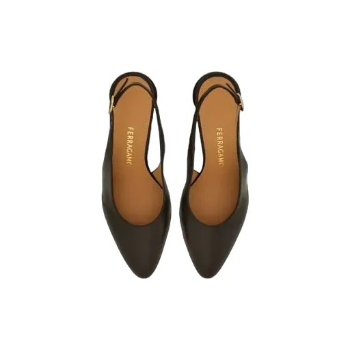 Spherical Heel Slingback Pump