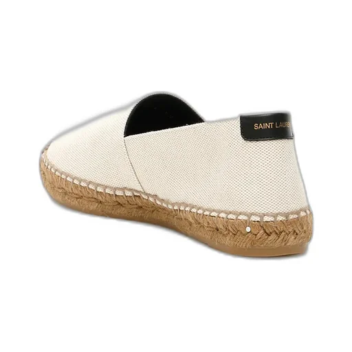 Logo Embroidered Slip-On Espadrilles