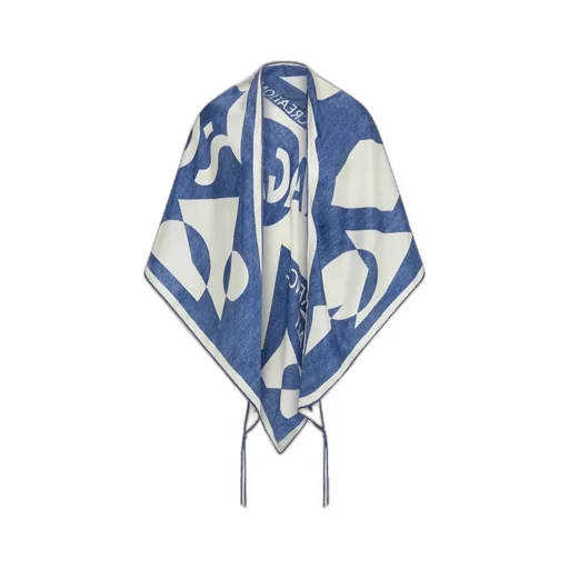 Venna Print Silk Scarf
