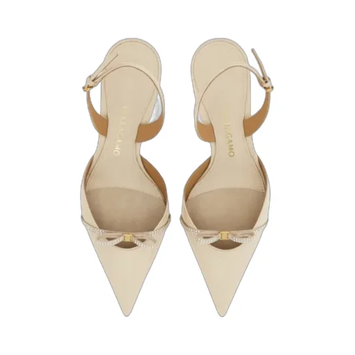 Slingback With Mini Bow