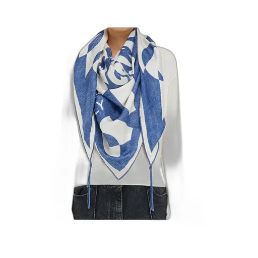 Venna Print Silk Scarf