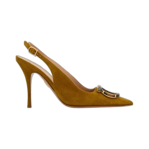 Maxi Gancini Slingback Pump