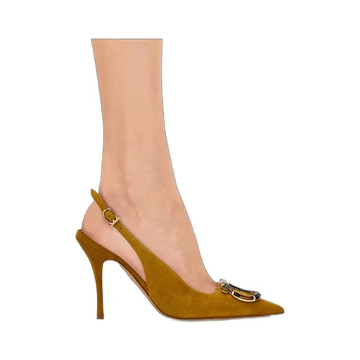 Maxi Gancini Slingback Pump