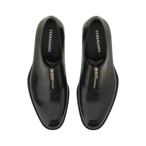 Derby Shoe With Zip Detail