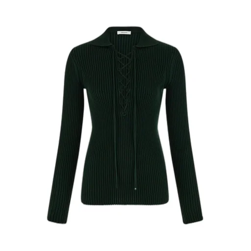 Lace Detail Knit Top