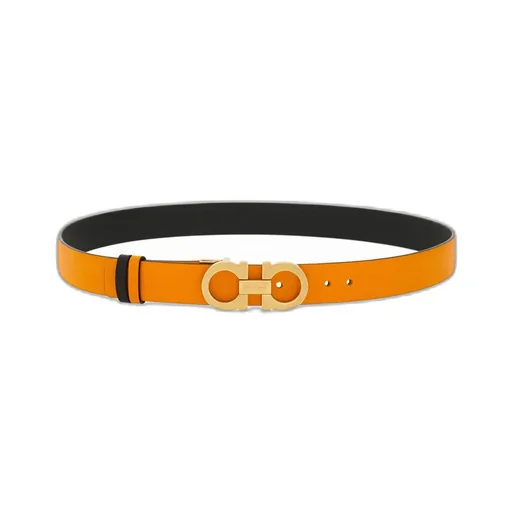 Reversible And Adjustable Gancini Belt