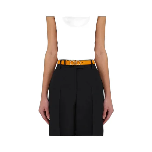 Reversible And Adjustable Gancini Belt