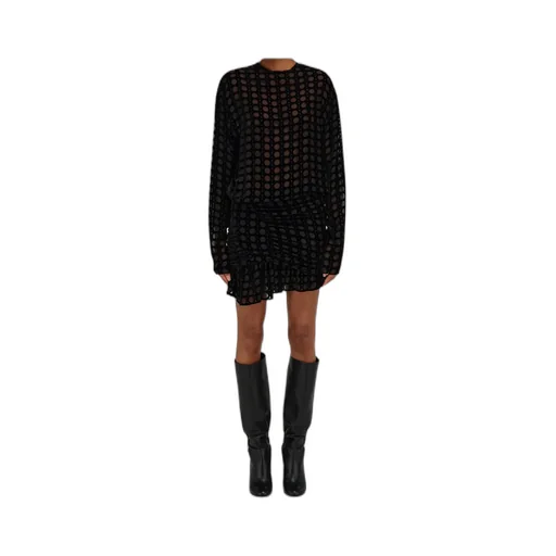 Devoré Velvet Mini Dress