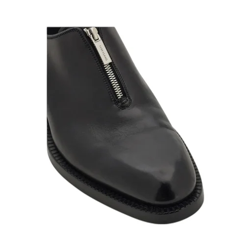 Derby Shoe With Zip Detail