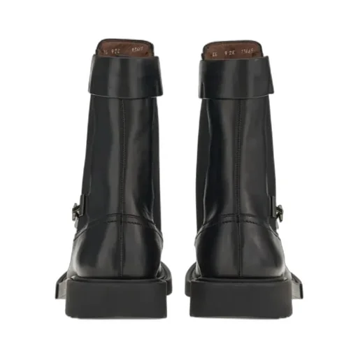 Leather Combat Boots