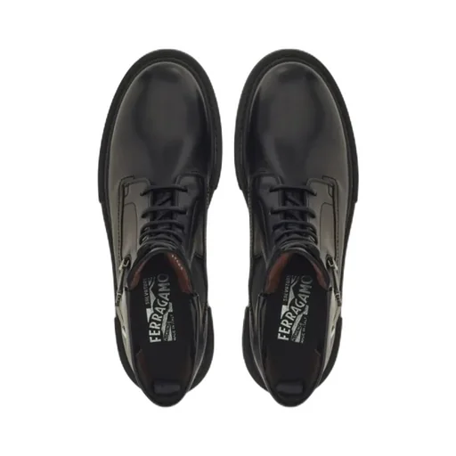 Leather Combat Boots