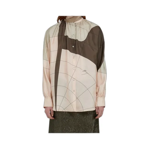 Silk Shirt With Sash