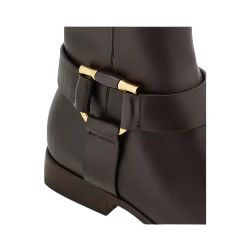 Gancini Ornament Ankle Boot