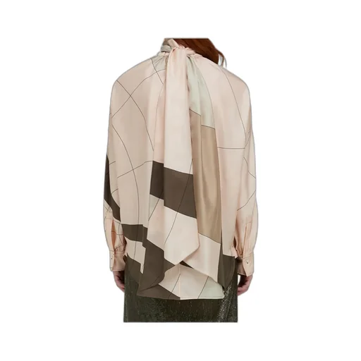 Silk Shirt With Sash