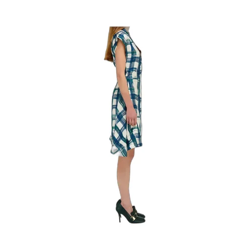 Stylized Tartan Dress