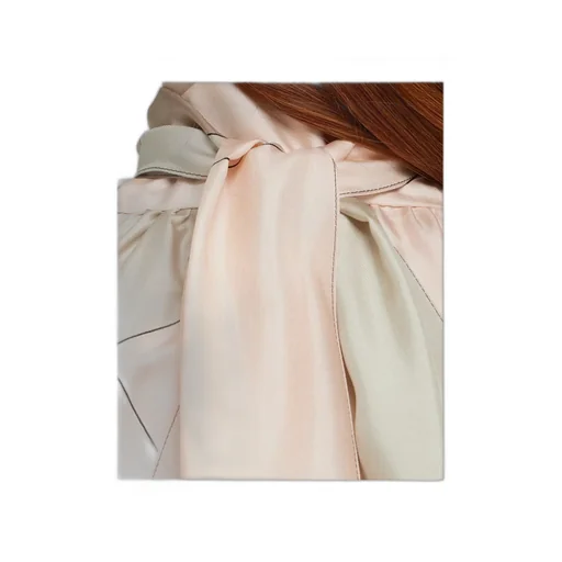 Silk Shirt With Sash