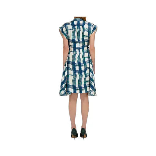Stylized Tartan Dress