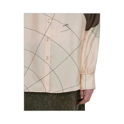 Silk Shirt With Sash