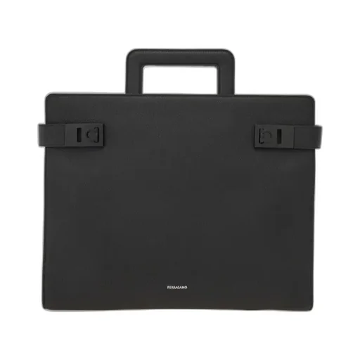 Business Bag With Gancini Buckles