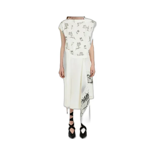 Back To Earth Printed Dress