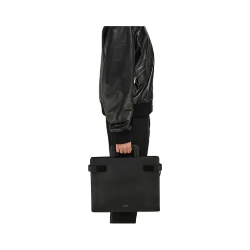 Business Bag With Gancini Buckles