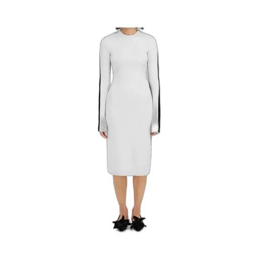Two Tone Knitted Dress