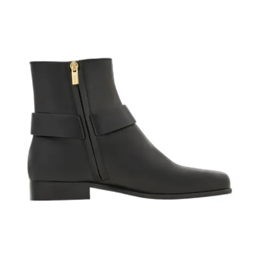 Gancini Ornament Ankle Boot