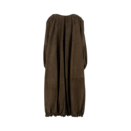 Leather Overcoat