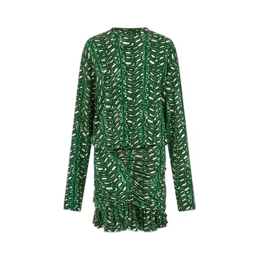 Mini Dress With Drape Detail