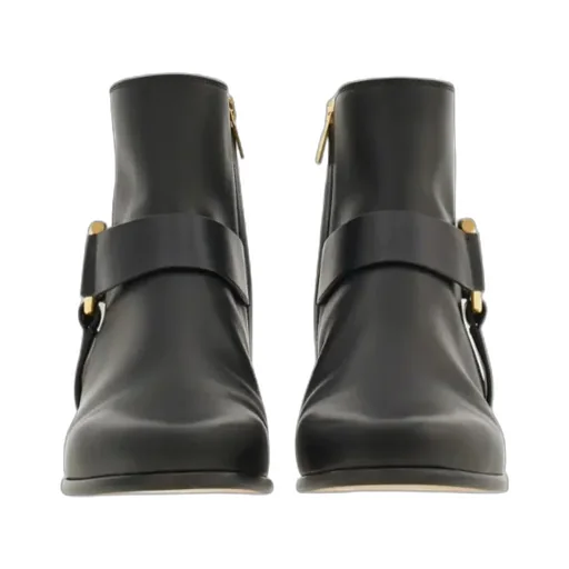 Gancini Ornament Ankle Boot