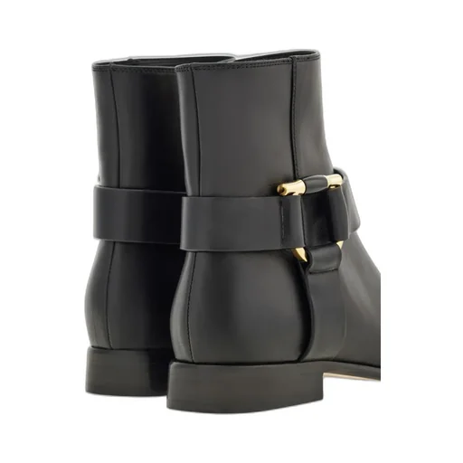 Gancini Ornament Ankle Boot