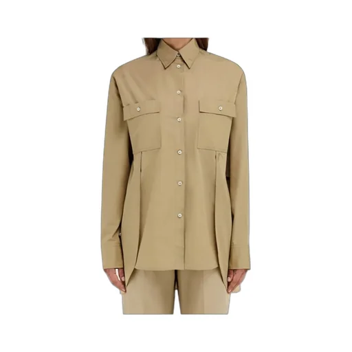 Long-Sleeved Poplin Shirt