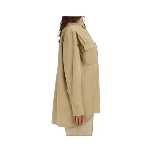 Long-Sleeved Poplin Shirt