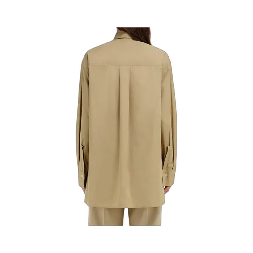 Long-Sleeved Poplin Shirt