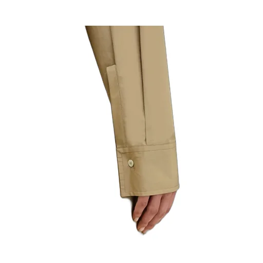 Long-Sleeved Poplin Shirt