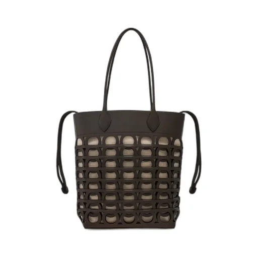 Small Gancini Drawstring Tote Bag