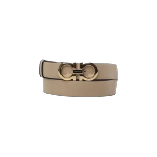 Gancini Buckle Reversible Belt