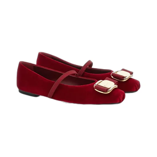 Square-Toed Ballet Shoes