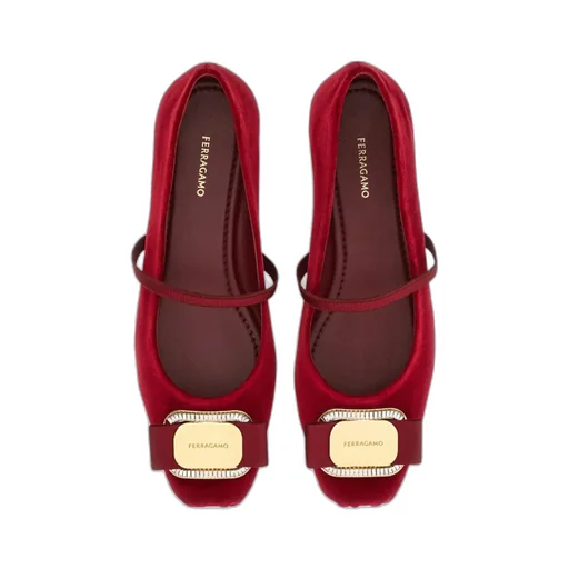 Square-Toed Ballet Shoes