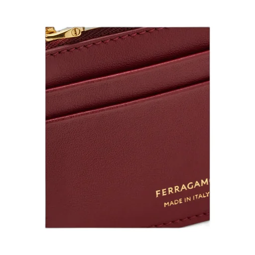 Logo Printed Zipped Cardholder