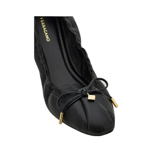 Leather Ballerina Shoes
